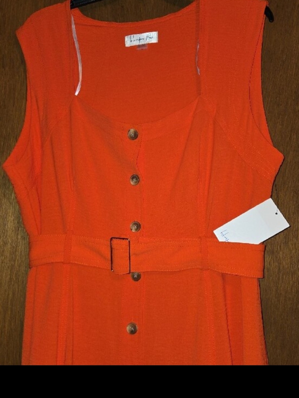 Harper Rose Midi Dress with Belt - Picture 6 of 10